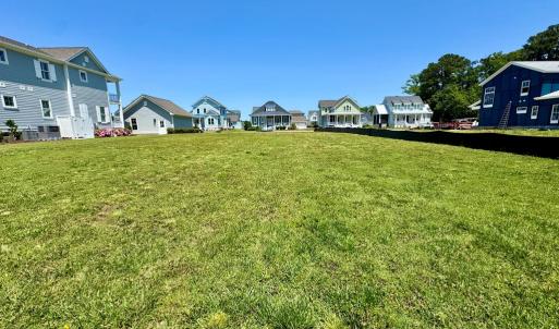 Back of Lot towards street