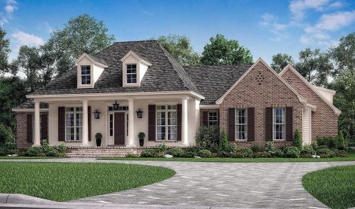 This is an example of the House Plan that is approved for affluent Crown Ridge Estates. As of 2024 the value of the home being built and the one starting construction soon is $1,000,000 to $1,300,000. Purchasers should anticipate to spend 1M turn key.