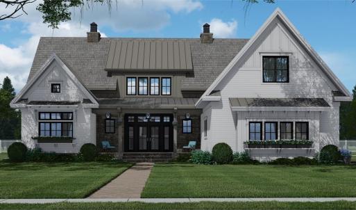 This is an example of the House Plan that is approved for affluent Crown Ridge Estates. As of 2024 the value of the home being built and the one starting construction soon is $1,000,000 to $1,300,000. Purchasers should anticipate to spend 1M turn key.