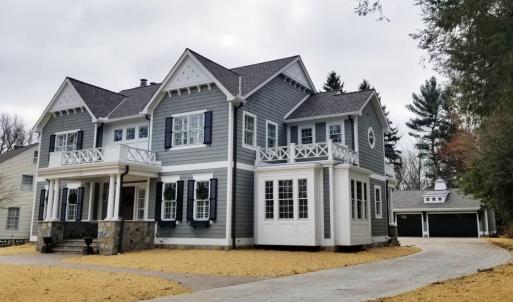 This is an example of the House Plan that is approved for affluent Crown Ridge Estates. As of 2024 the value of the home being built and the one starting construction soon is $1,000,000 to $1,300,000. Purchasers should anticipate to spend 1M turn key.