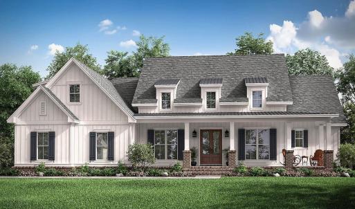 This is an example of the House Plan that is approved for affluent Crown Ridge Estates. As of 2024 the value of the home being built and the one starting construction soon is $1,000,000 to $1,300,000. Purchasers should anticipate to spend 1M turn key.