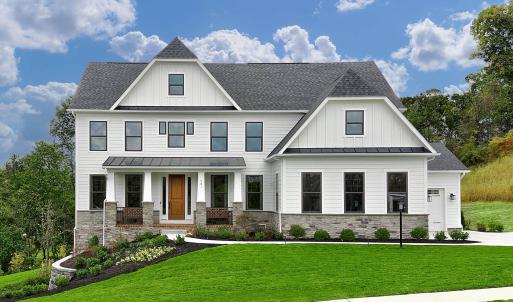This is an example of the House Plan that is approved for affluent Crown Ridge Estates. As of 2024 the value of the home being built and the one starting construction soon is $1,000,000 to $1,300,000. Purchasers should anticipate to spend 1M turn key.