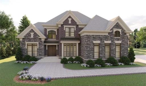 This is an example of the House Plan that is approved for affluent Crown Ridge Estates. As of 2024 the value of the home being built and the one starting construction soon is $1,000,000 to $1,300,000. Purchasers should anticipate to spend 1M turn key.