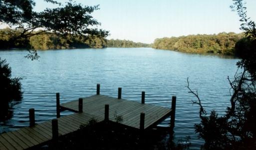 Access Lot at freshwater lake