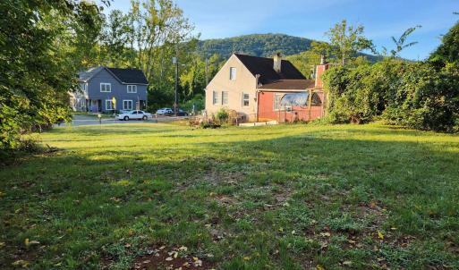 View from lot out toward the street & Carter's Mountain
