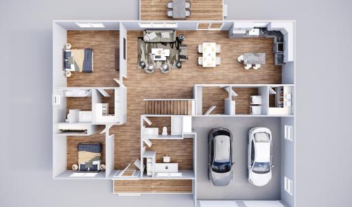 Primary BR w/ attached Bath, bedroom, and home office all on the 1st level!  If you want we can make the home office a bedroom! That means 3 bedrooms on the 1st level!