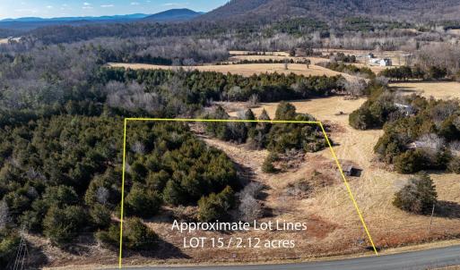 Photo #1 of lot 15 PEA RIDGE RD, STANARDSVILLE, VA 2.1 acres