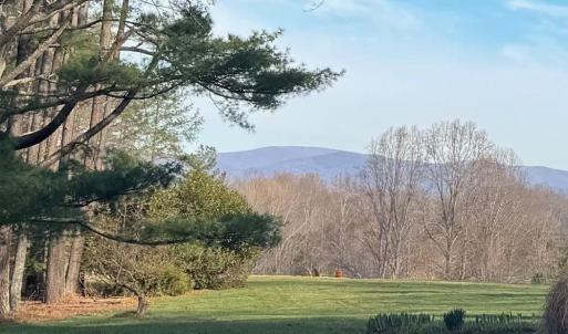 This is the view from house next door.  This parcel offers this potential with more clearing.