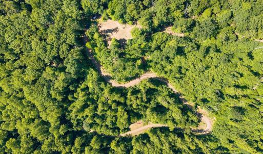 cleared with view of the property in 2020