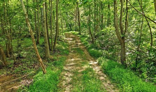 Trail around/across property