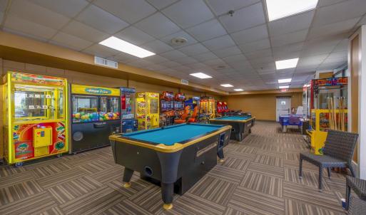 Game Room at the Friendship Square portion of the Shenandoah Crossing Resort.