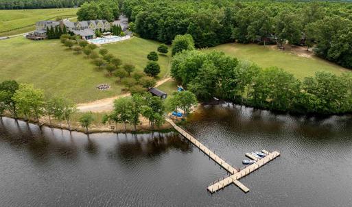The lake is the focal point of the 1,000-acre wilderness retreat and offers a variety of outdoor and water activities.