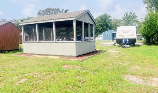 VIEW FROM REAR OF LOT