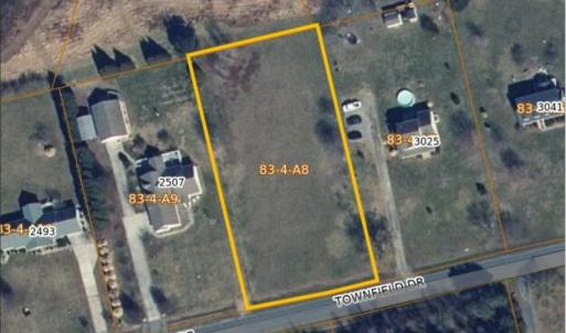 1 Acre cleared lot. Adjacent property 2507 Townfield Dr is also for sale.
