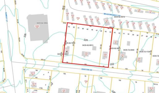 Photo #3 of 111,115,119 Bartow, Fayetteville, NC 1.3 acres
