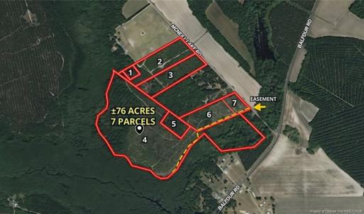Photo #2 of McNeill Lake, Lumber Bridge, NC 76.0 acres