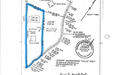 Photo #1 of THORNTON GAP CHURCH ROAD, SPERRYVILLE, VA 7.5 acres