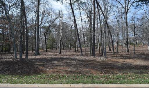 Front View of Lot