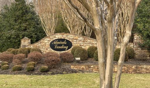 Entrance sign