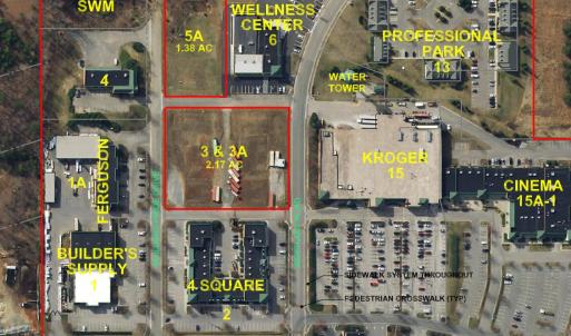 Tracts 3&3A Aerial Westlake Towne Center