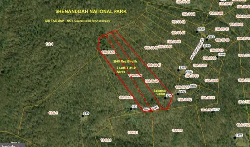 Photo #1 of 2245 RED BIRD DR, STANARDSVILLE, VA 31.9 acres