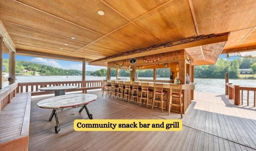 Community snack bar and grill