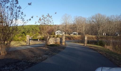 private entrance gate