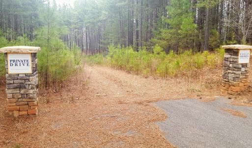 entrance to lot 117 shared drive