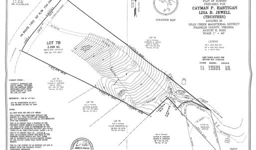 Lot 7B plat