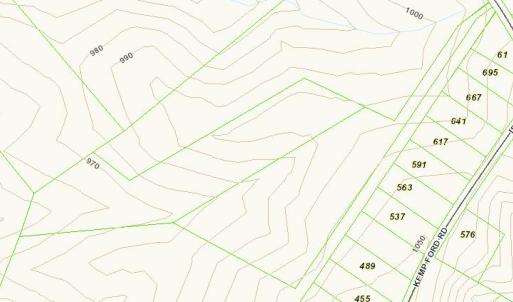 Topo map Lot's 21 A&B