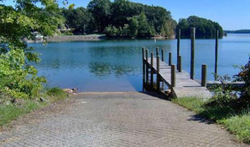Boat Launch in Common Area