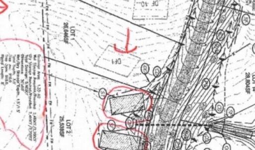 Lots 1 and 2 - proposed home site