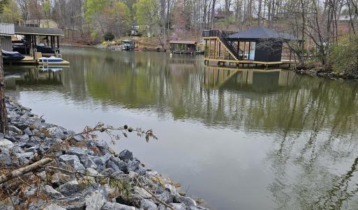 Waterfront lot view