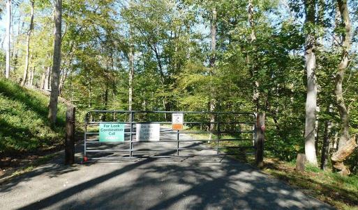 Gate to Boat Ramp & picnic area