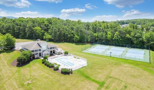 Clubhouse pool and tennis