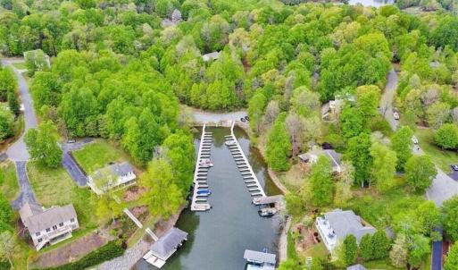 Walnut Run marina aerial