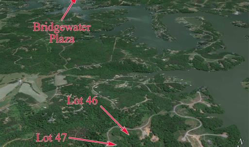 Aerial with Bridgewater Plaza