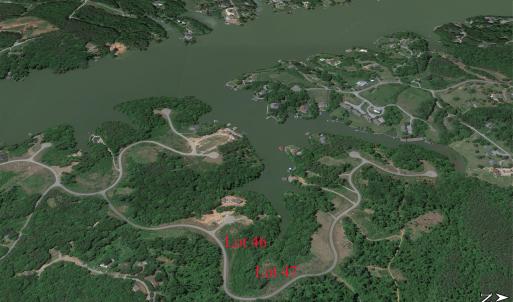 google earth lots 46 and 47 higher up