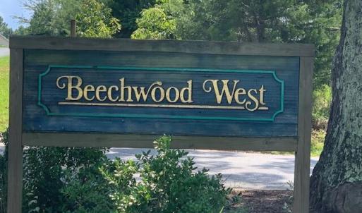 Beechwood West sign