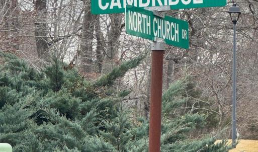 Lot 50 sign Cambridge-North Church