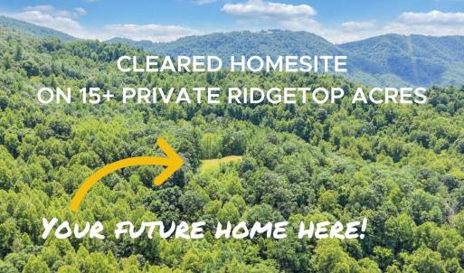 Cleared homesite w Rigetop Views. (1)