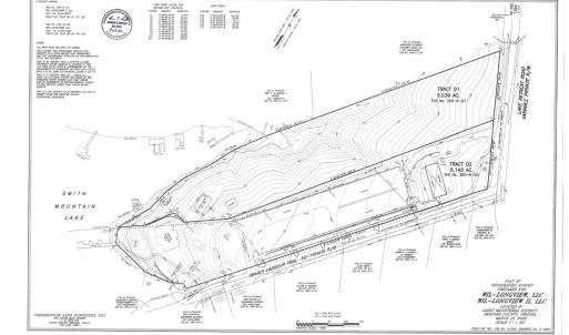 Tract D1 & D2 Topo Survey Plat