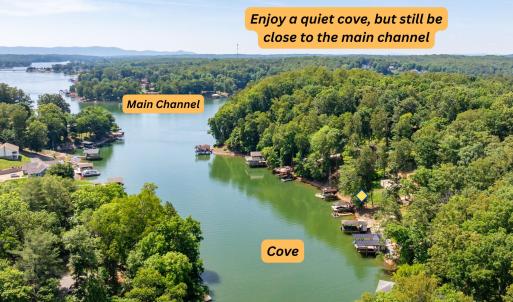 Cove close to Main Channel