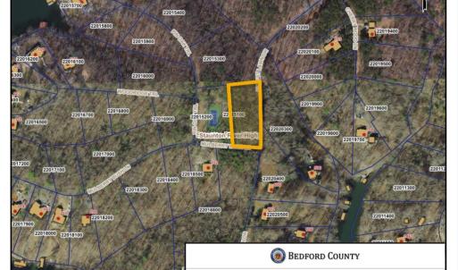 Lot 4 from Bedford County GIS