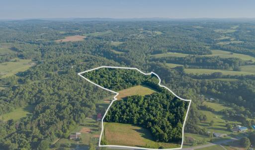 Property boundary overview — 33 acres