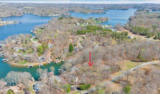 Baar lot 14 Waterwood aerial cove 2