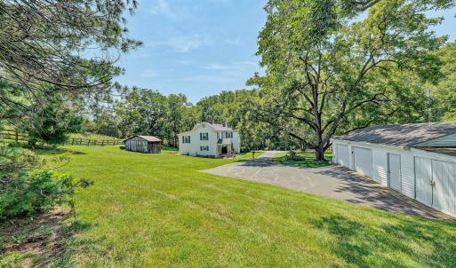 Back of home-yard view
