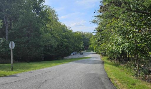 Photo showing road to boat ramp at Beech