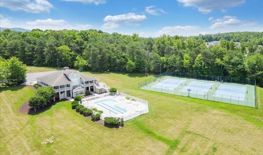 Clubhouse pool and tennis