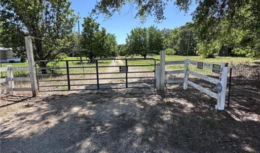 GATE AT ENTRANCE OF LAND